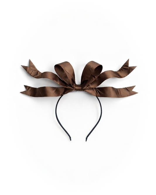 RIBBON HEADPIECE