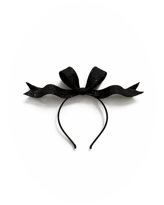 Metallic Mini Ribbon Headpiece