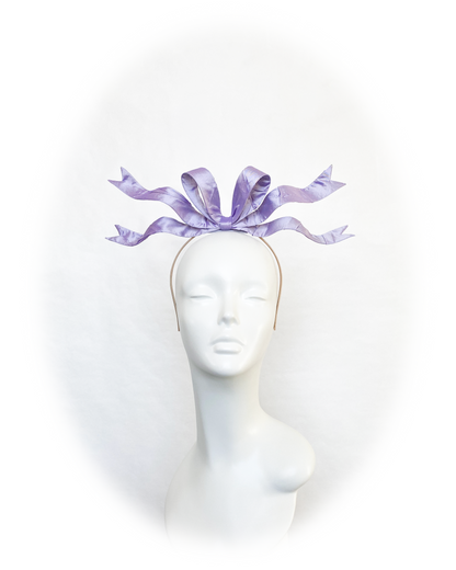 Orchid Ribbon Headpiece