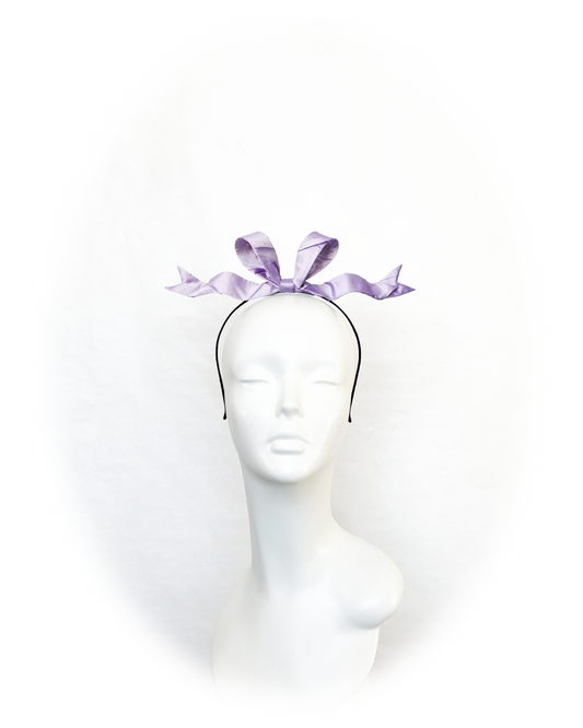 Orchid Mini Ribbon Headpiece
