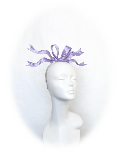 Orchid Ribbon Headpiece