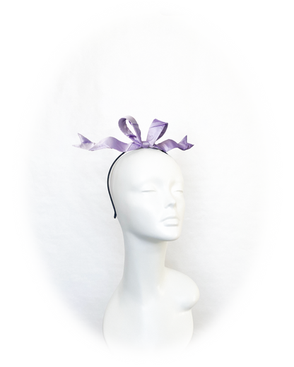Orchid Mini Ribbon Headpiece