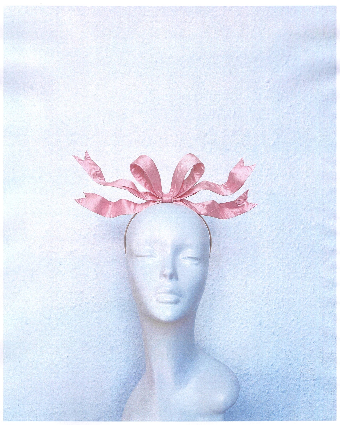 Blush Mini Ribbon Headpiece