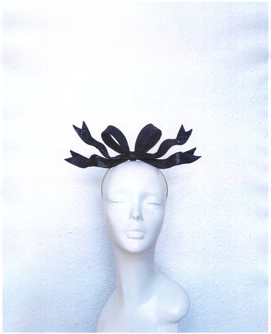 Shimmer Mini Ribbon Headpiece