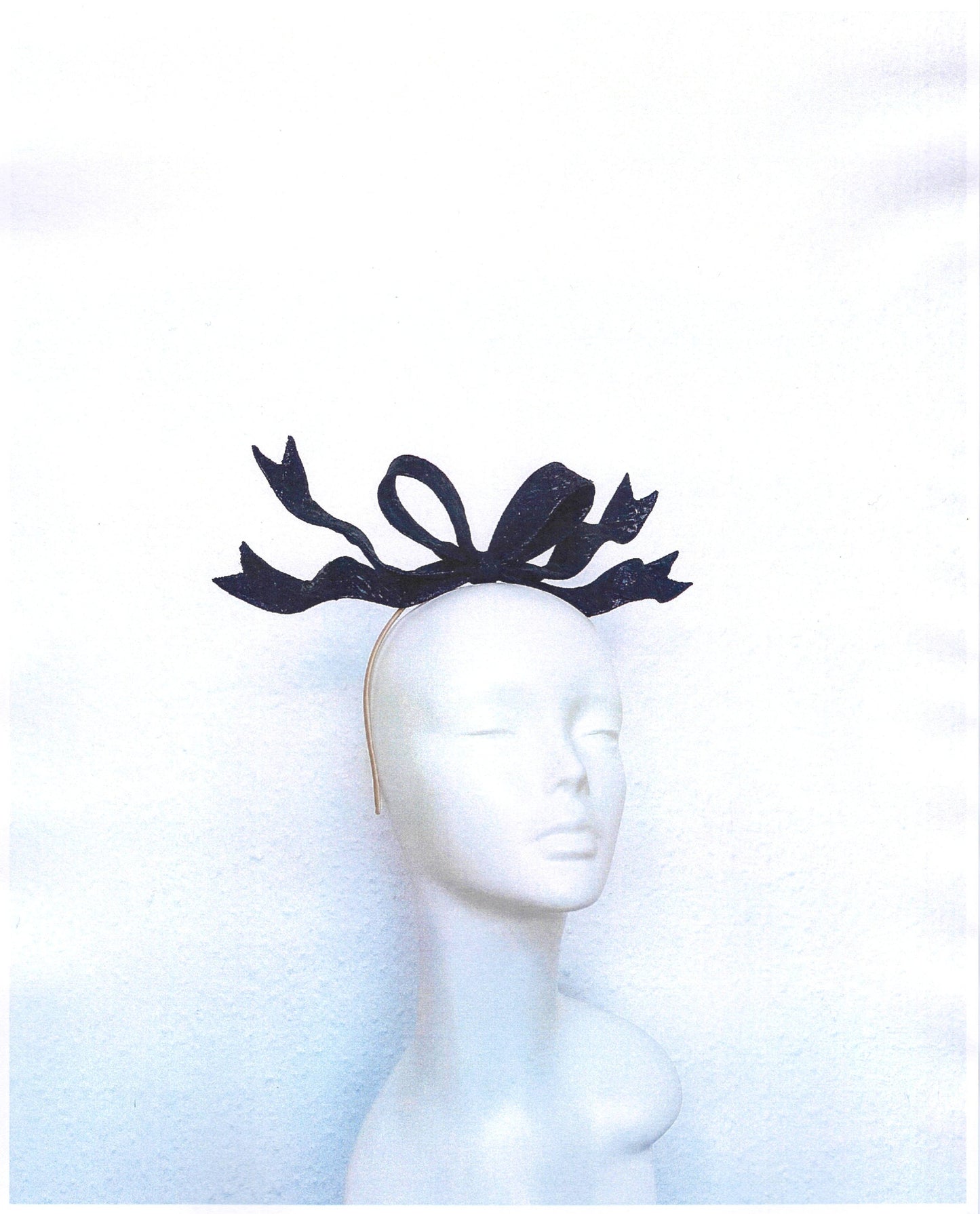 Shimmer Mini Ribbon Headpiece