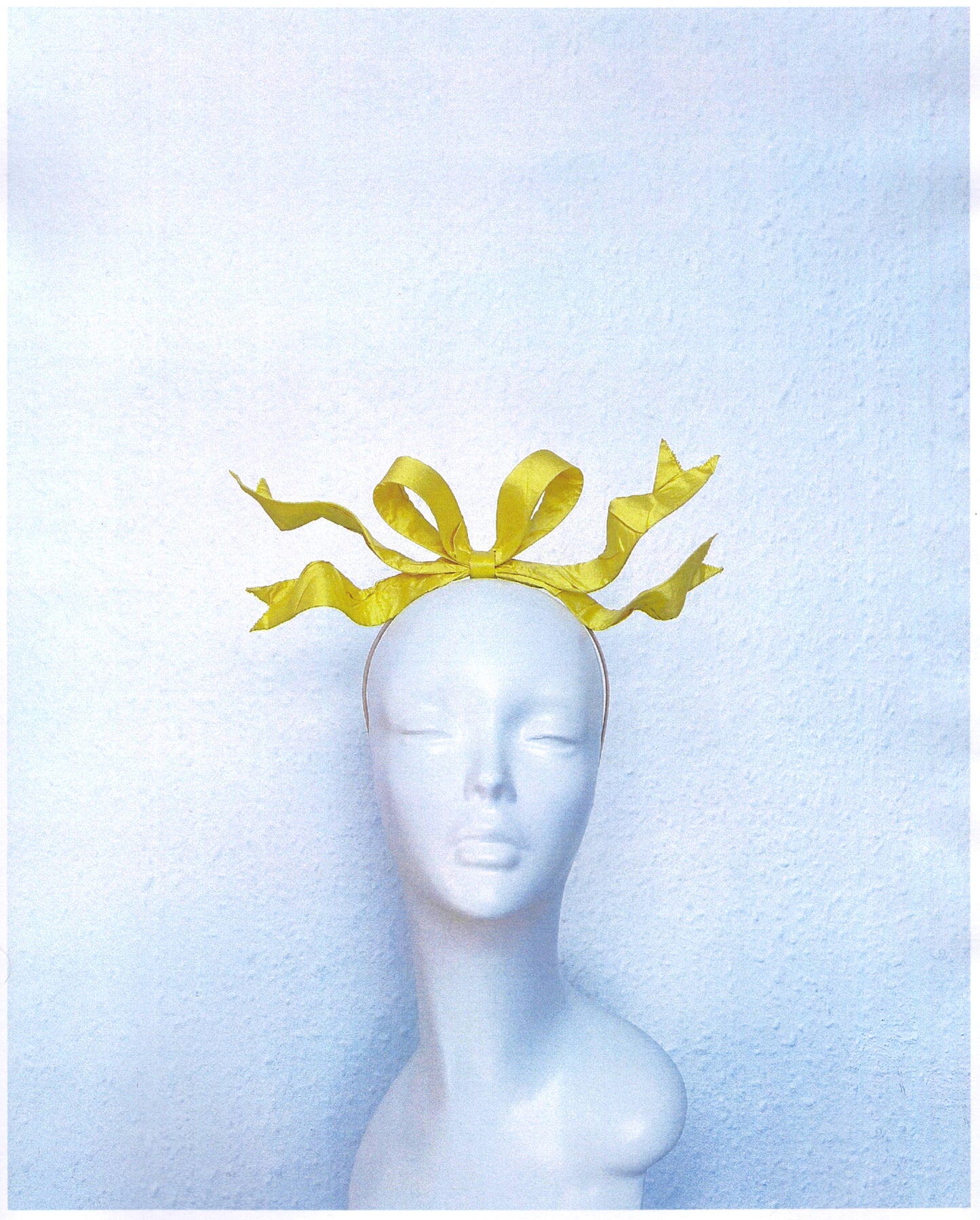 Canary Mini Ribbon Headpiece