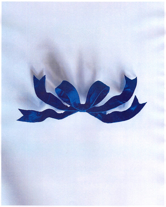 Cobalt Mini Ribbon Headpiece