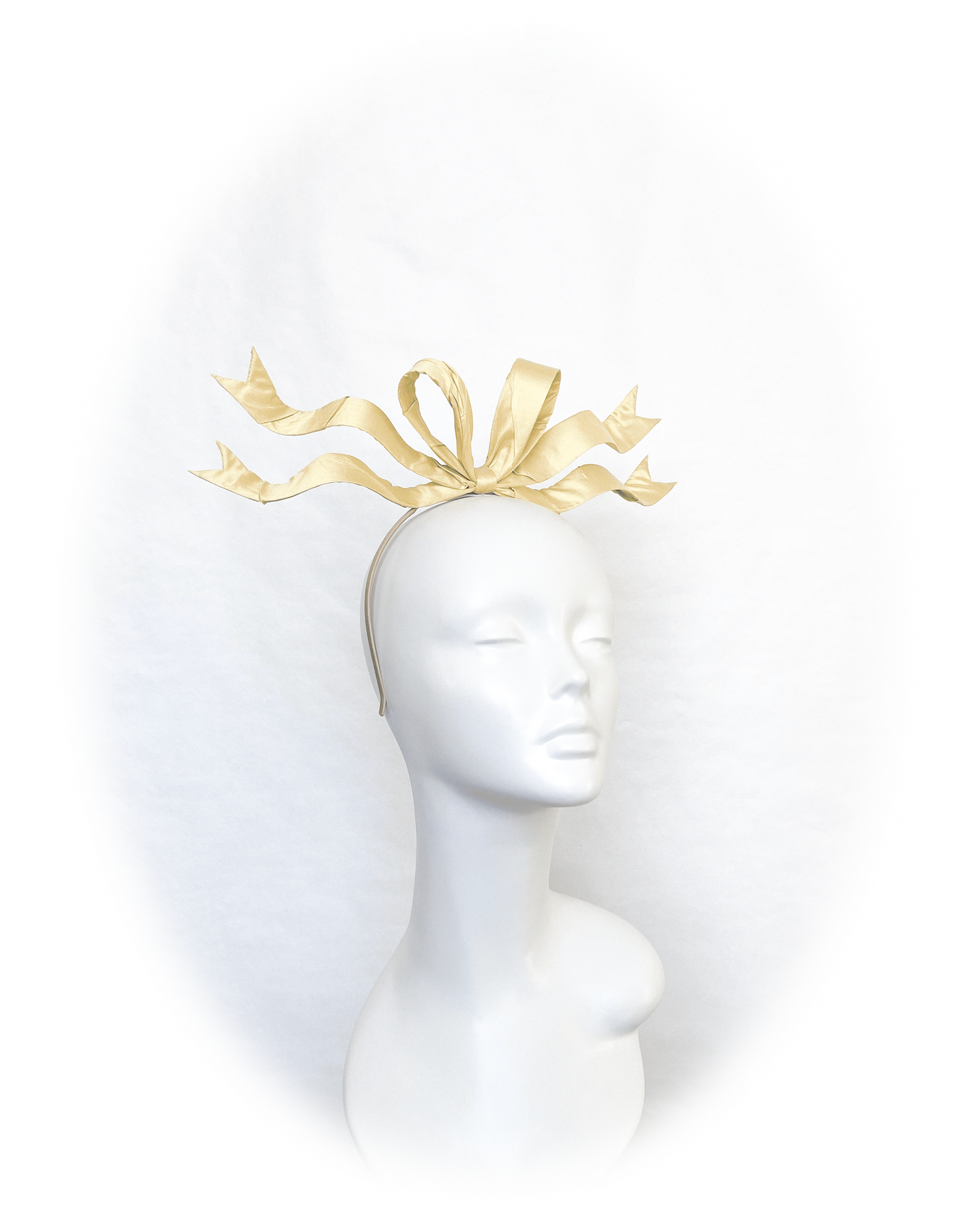 Butter Ribbon Headpiece